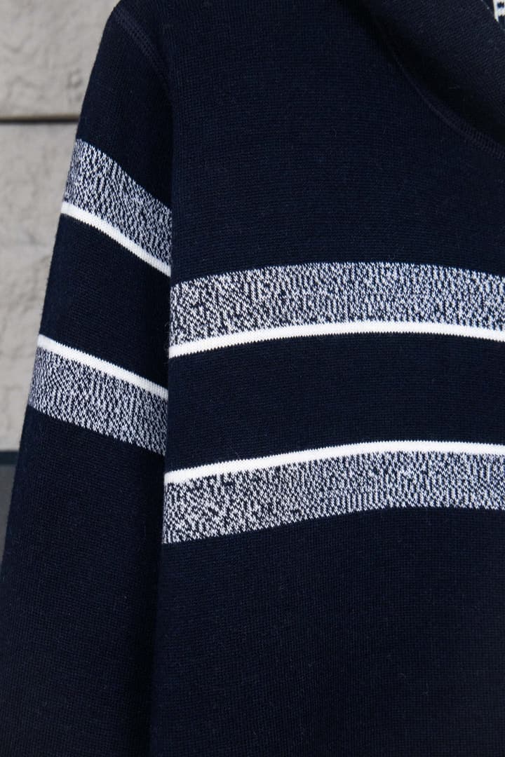 Dior Monogram Jacquard Zip Cardigan – 24SS in Light Grey Monogram