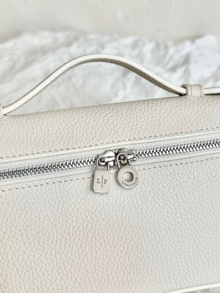 Loro Piana L19 Leather Crossbody Bag
