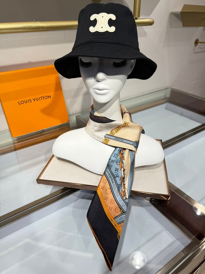 Louis Vuitton 2025 Printed Silk Scarf – 2025 Collection