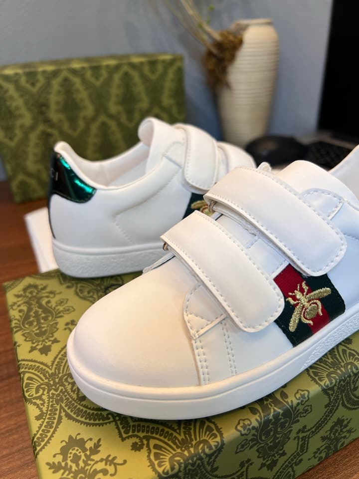 Gucci Kids Sheepskin-Lined Sneakers – Kids Collection