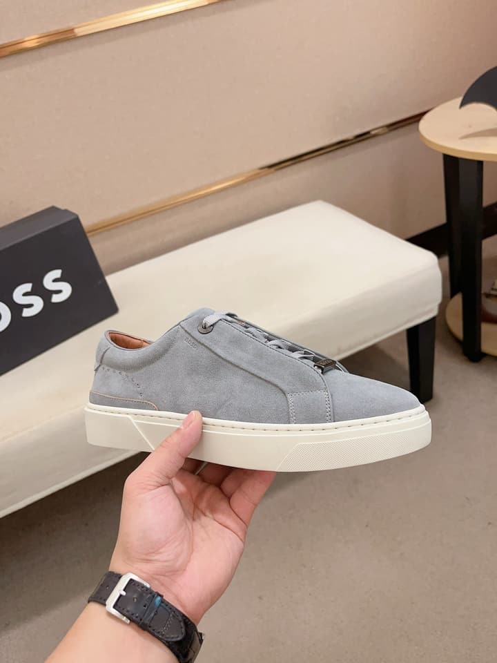 Boss Latest Casual Men's Sneakers in Black Monochromatic