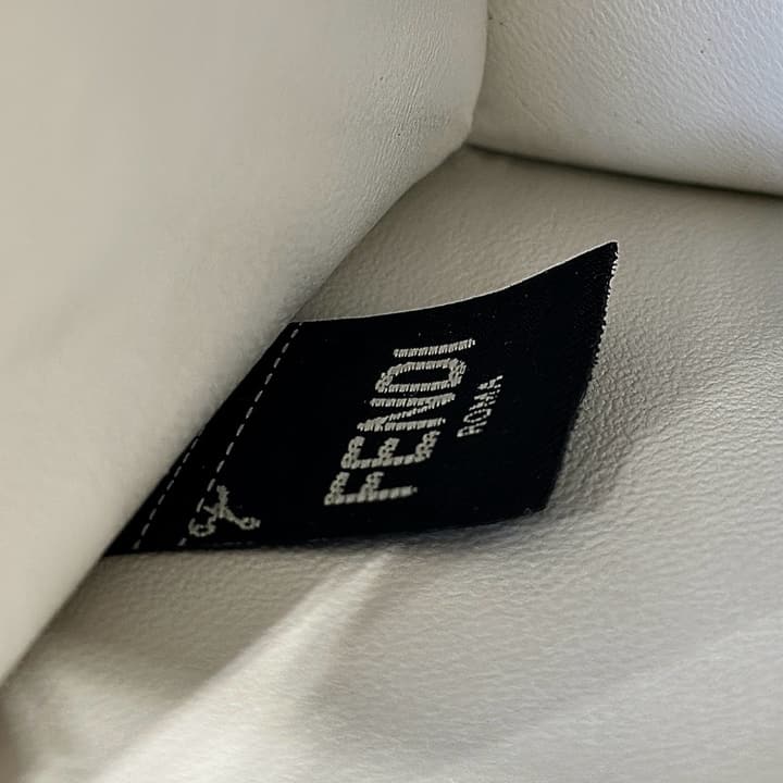 Fendi Peekaboo I See You Petite Handbag in Light Gray With Black Trim