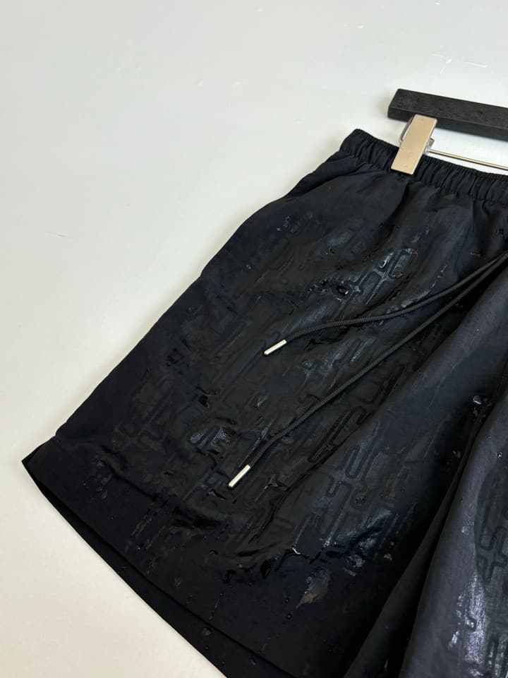 Hermès H Monogram Water-Sensitive Swim Trunks – Spring/Summer Collection in Black