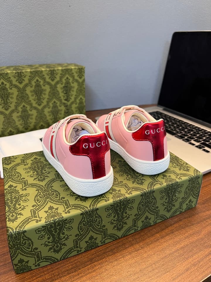 Gucci Kids Sheepskin-Lined Sneakers – Kids Collection