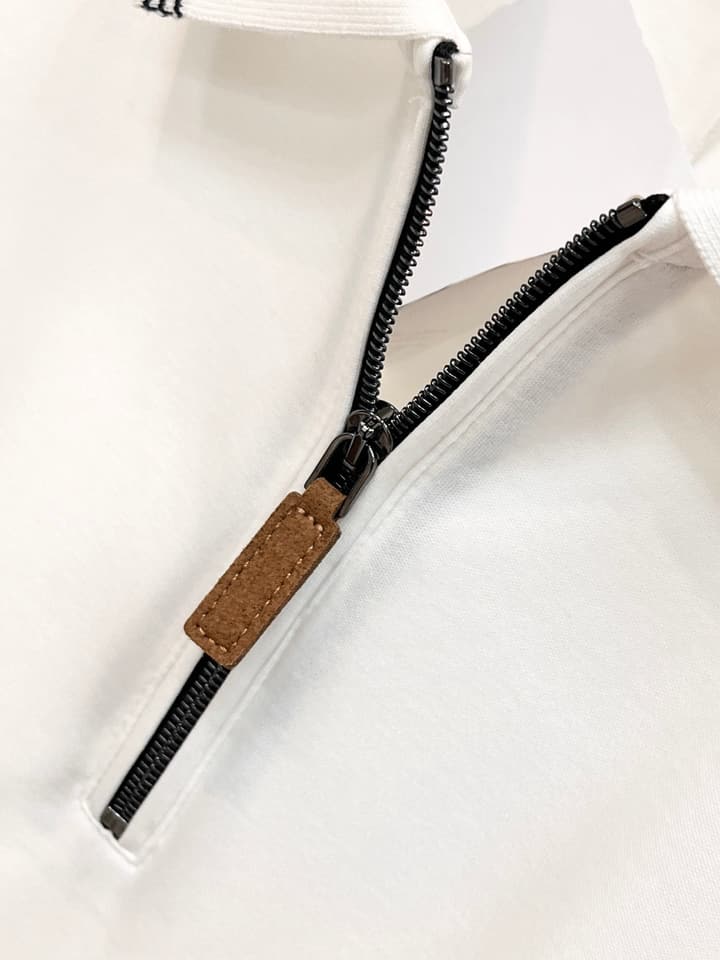 Brunello Cucinelli Embroidered Logo Polo Shirt – Spring/Summer Collection – 2026SS in Dark Brown
