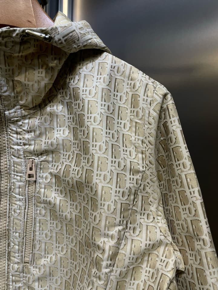 Dior Oblique Jacquard Hooded Jacket – 25SS