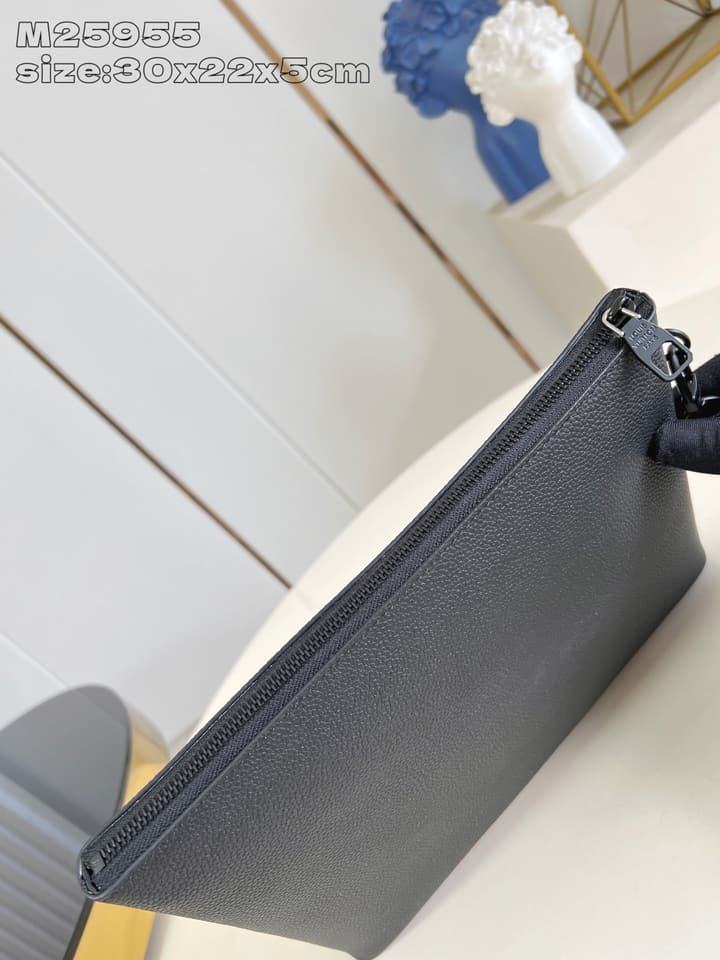 Louis Vuitton Takeoff Pouch in Black