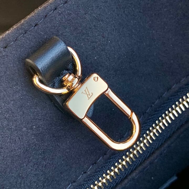 Louis Vuitton Onthego Small Tote Bag in Black Monogram Empreinte