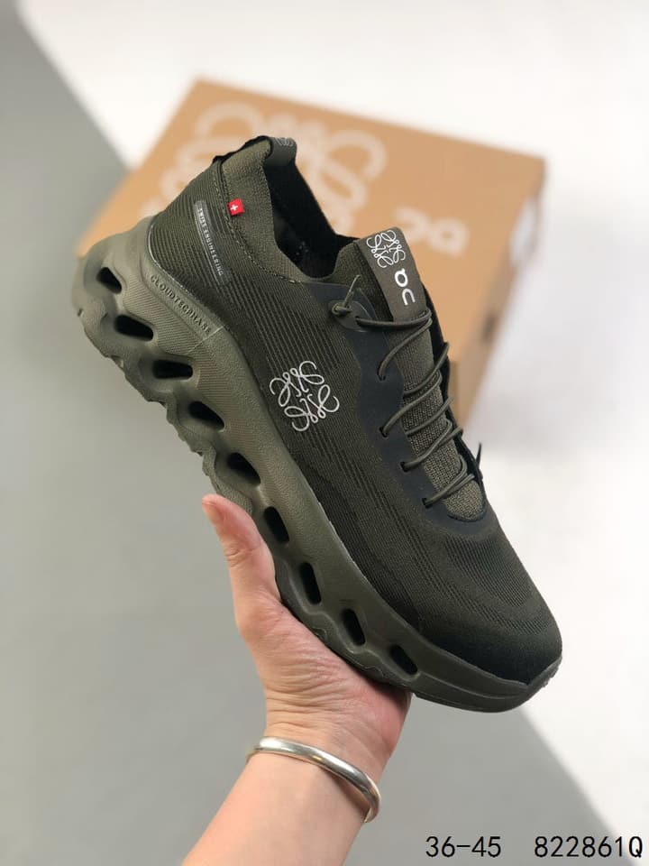 Loewe x On Cloudtilt Lightweight Sneakers in Dark Navy