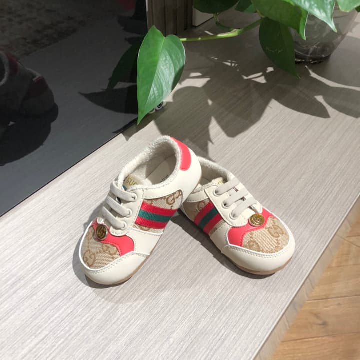 Gucci Kids' Footwear – Kids Collection in Green/red Web Stripe