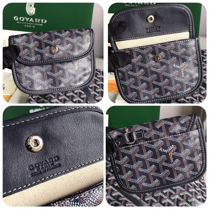 Goyard Mini Shopping Bag in Charcoal Monogram
