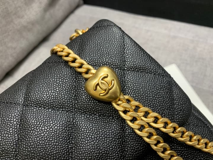 Chanel Heart Ball Caviar Shoulder Bag – 23P Collection