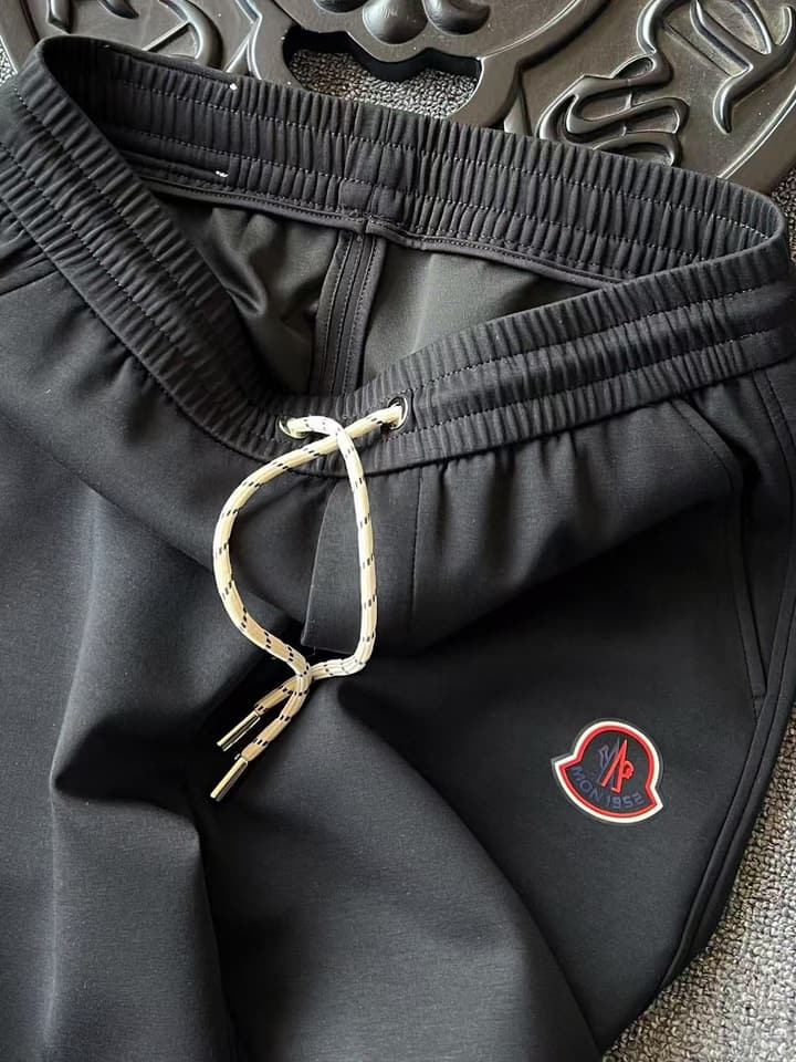 Moncler 1952 Series Modal Embroidered Pants