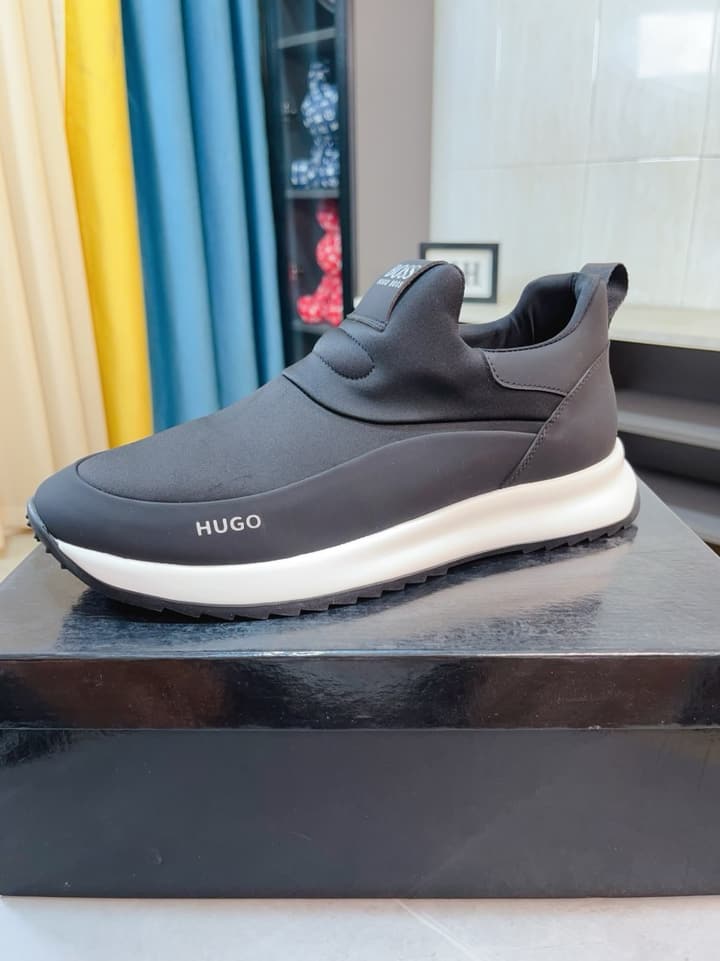 Boss Classic Suede and Waterproof Casual Sneakers