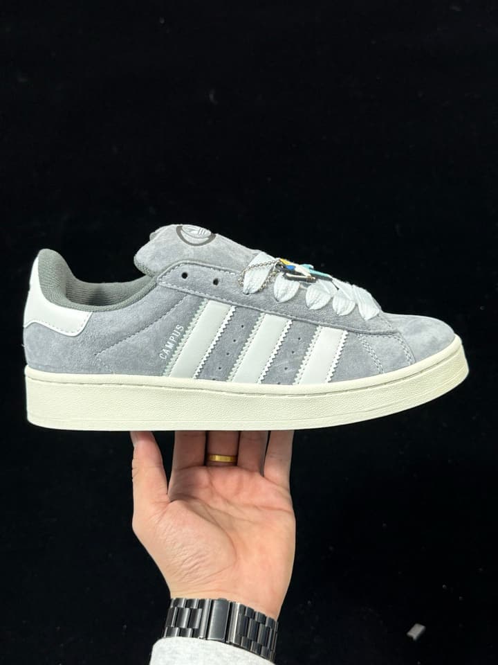 Adidas Originals Campus 00s Low-Top Sneakers in Black & White