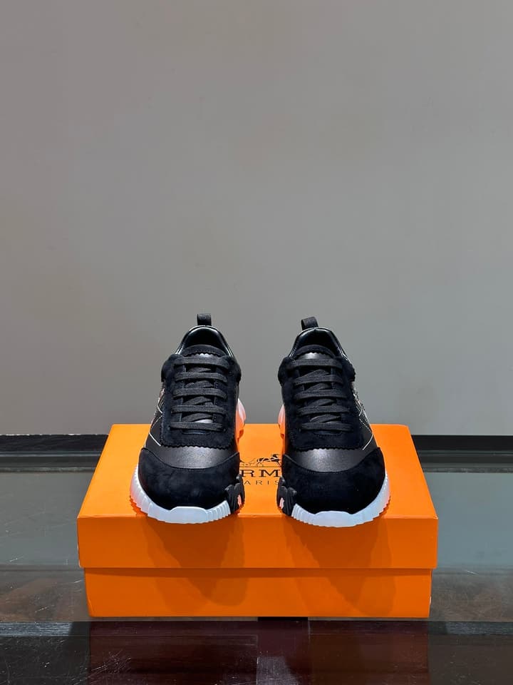 Hermès Bouncing Sneakers in Black 1