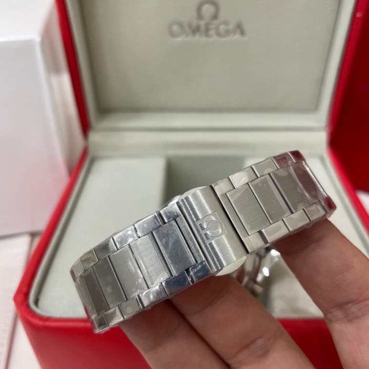 Omega Speedmaster Apollo 11 50th Anniversary Chronograph Watch in Stainless Steel Black Dial Chronograph