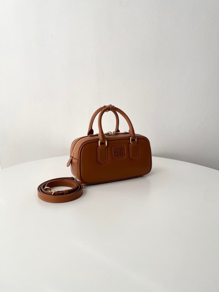 Miu Miu Bowling Bag in Black