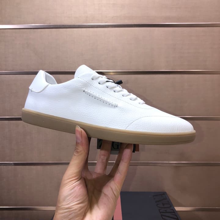 Zegna 232 Suede and Leather Sneakers