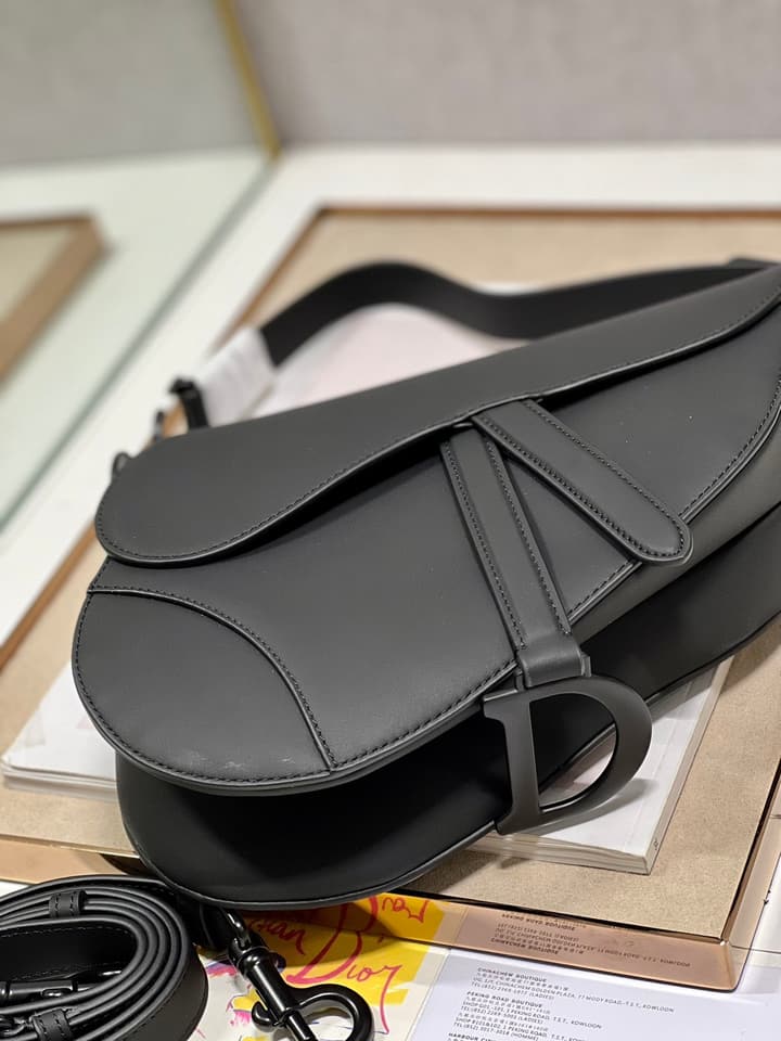 Dior Saddle Bag – Matte Black