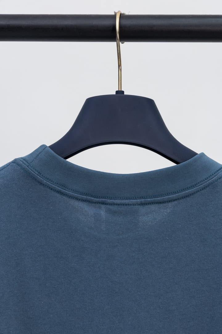 Dior BookCover Les Fleurs du Mal Embroidery T-Shirt in Blue