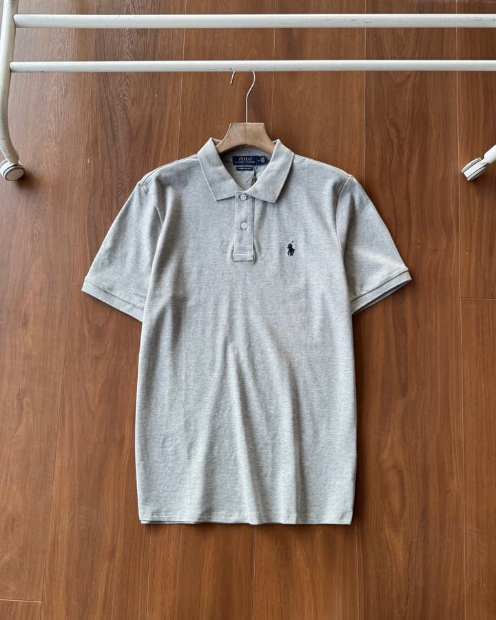 Ralph Lauren Classic Pique Cotton Polo Shirt – 2025 Collection in Black
