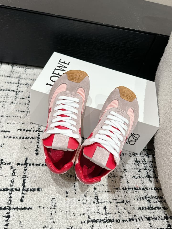 Loewe Ballet Runner 2.0 Sneakers – 2025 Runway Collection in Black
