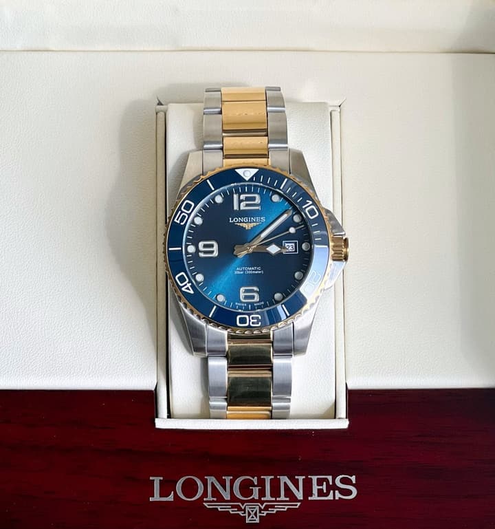 Longines Conquest Automatic Watch 41mm – Eddie Peng Edition in Two-tone Black Dial