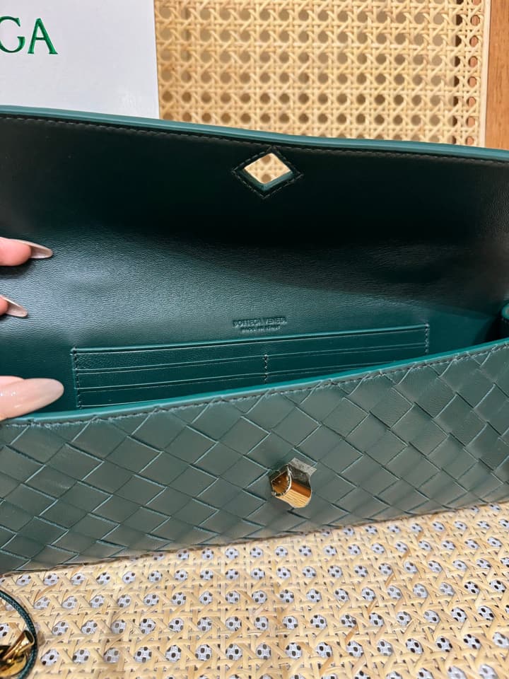 Bottega Veneta Andiamo Clutch Bag
