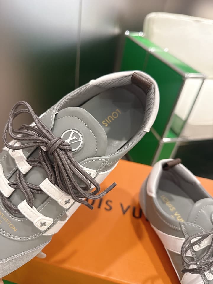Louis Vuitton Sneakerina Ballet Sneakers in Chocolate Brown