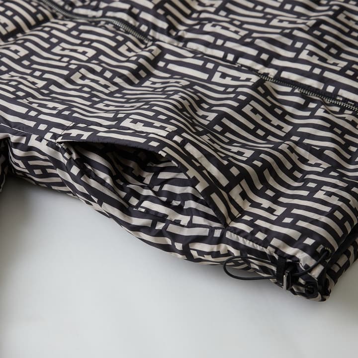 Fendi Reversible Down Jacket in Ff Stripes Pattern