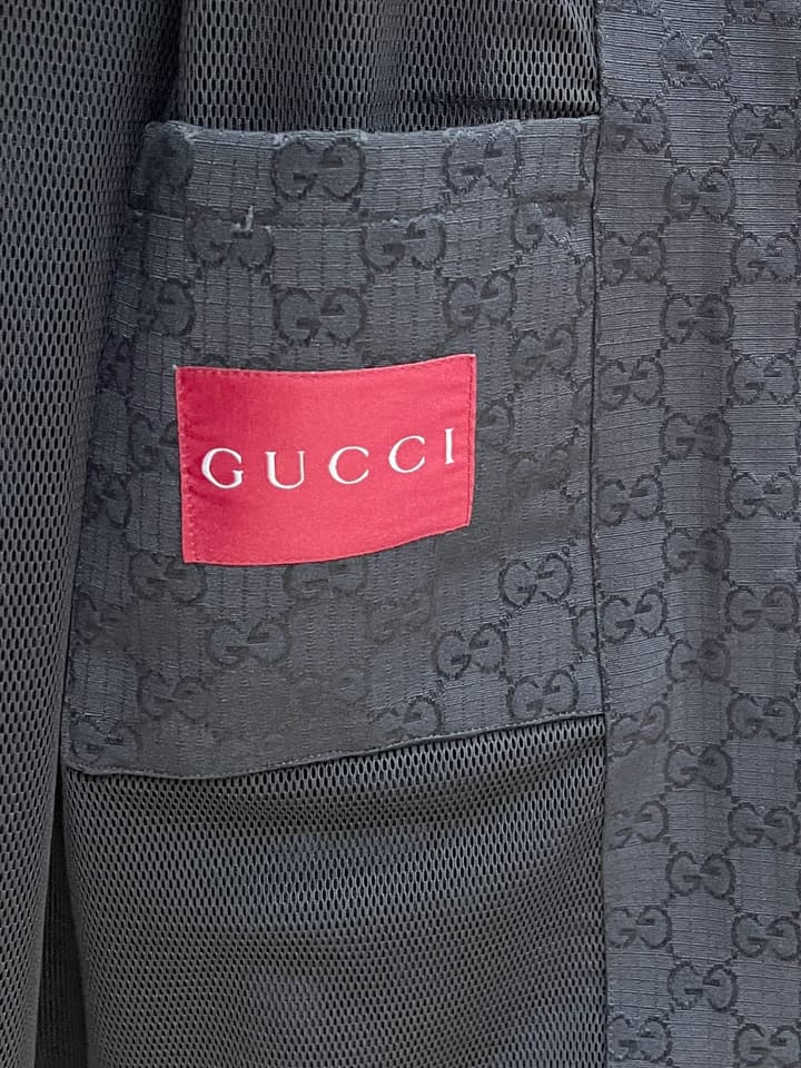 Gucci Detachable GG Canvas Trench Coat – 25FW