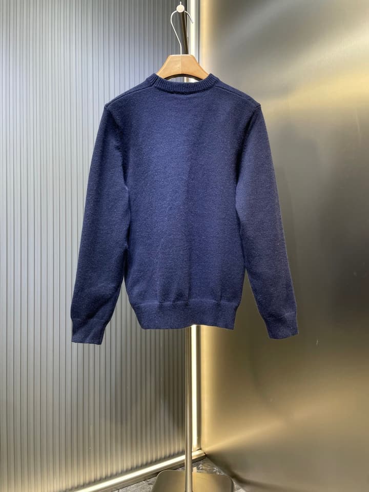 Gucci Dissipated Logo Wool Pullover