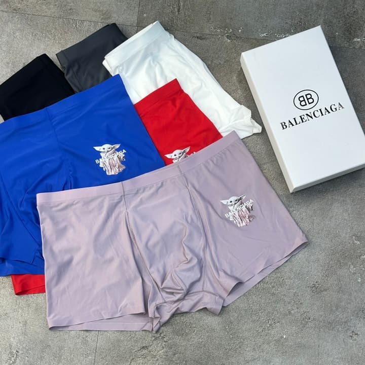 Balenciaga Seamless Ice Silk Men's Underwear