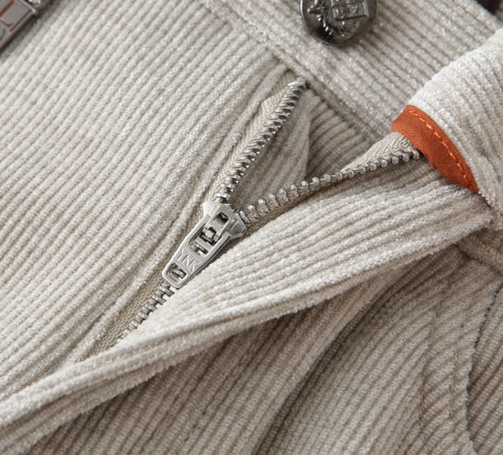 Loro Piana Corduroy Business Casual Trousers – Autumn/Winter in Coffee Brown