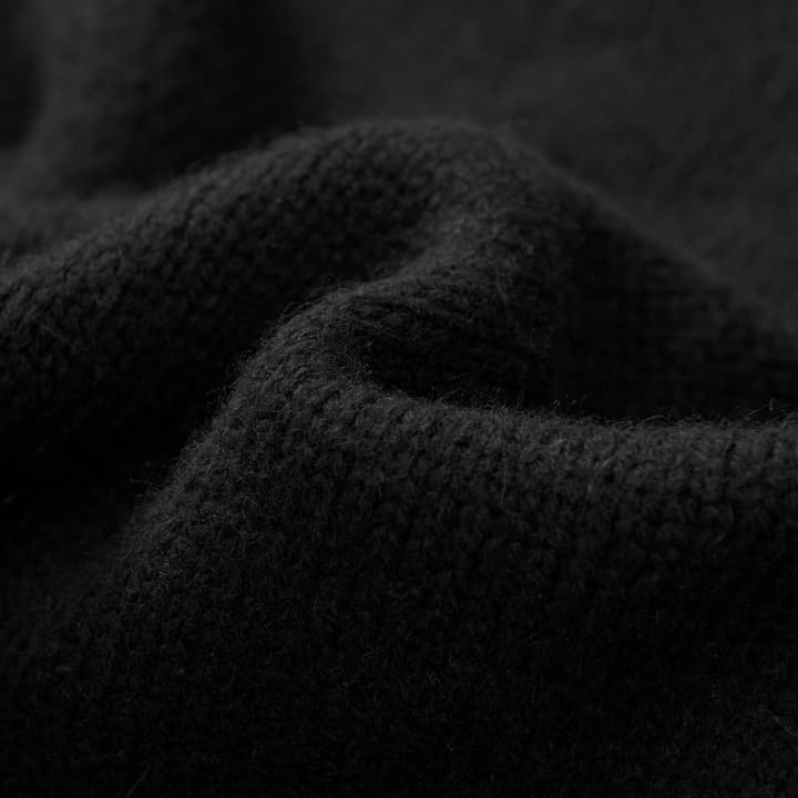 Burberry Equestrian Knight Logo Cashmere Blend Knit Sweater – 25SS in Black