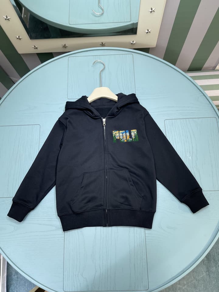 Ralph Lauren Polo Kids Full-Zip Sweatshirt – 2025FW – Kids Collection in Dark Navy