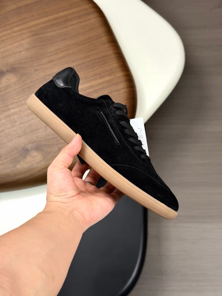 Zegna Old Money Suede Casual Sneakers