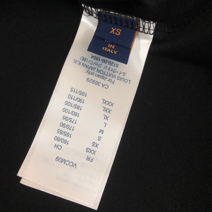 Louis Vuitton Logo Crewneck T-Shirt – 26SS in Black