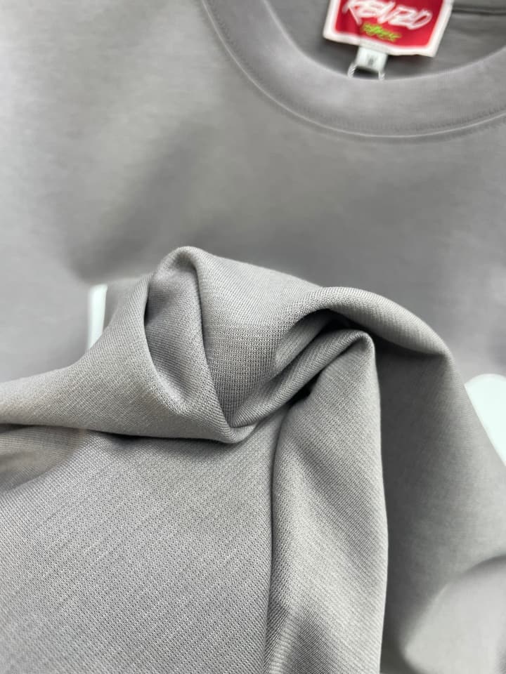 Kenzo Premium Grey Long-Sleeve Crewneck T-Shirt in Premium Grey