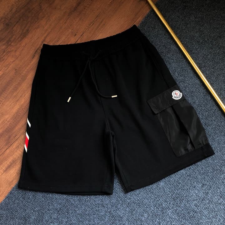Moncler Embroidered Logo Casual Shorts – 2026SS in Apricot Cargo Shorts