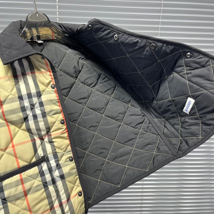 Burberry Classic Plaid Quilted Jacket – Kids Collection – 25FW in Classic Beige Plaid