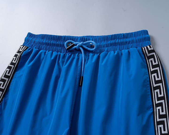 Versace Webbing Detail Swim Trunks – Spring/Summer 2026 Collection in Black