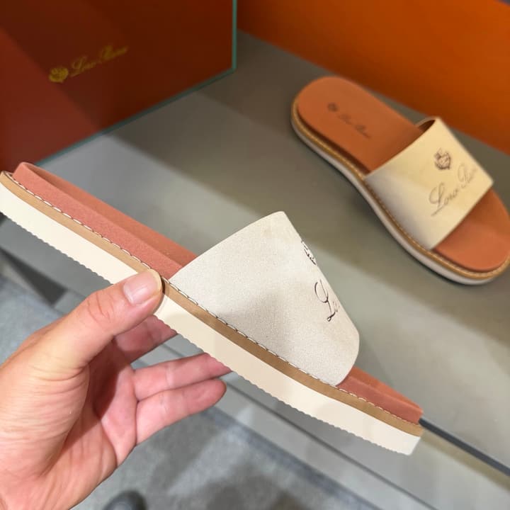 Loro Piana Summer Walk Crisscross Mules