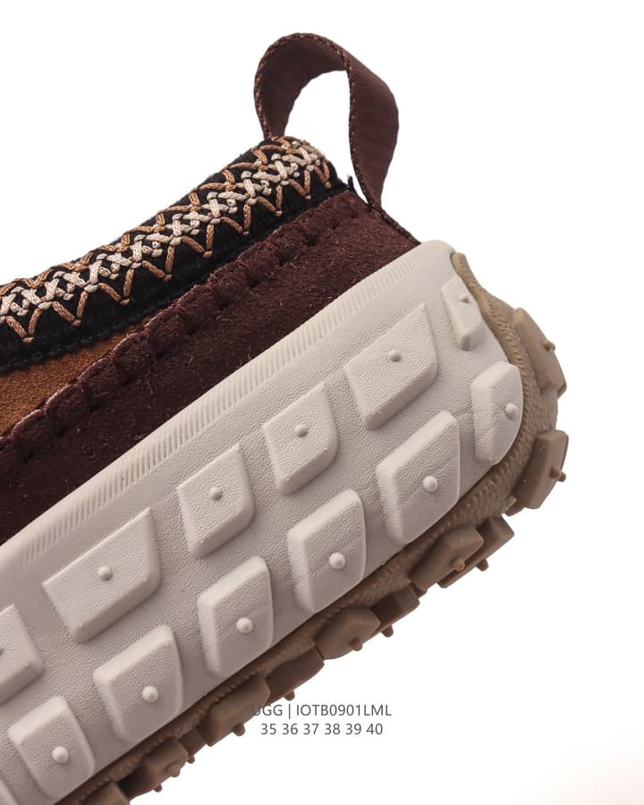 UGG Tire Sole Cotton Slippers Snow Boots in White