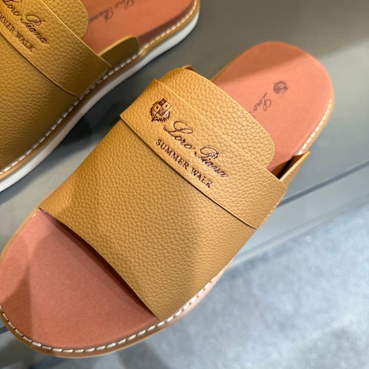 Loro Piana Summer Walk Crisscross Mules