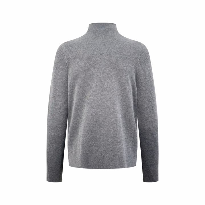 Dior Icon Wool Zip Cardigan in Fog Gray