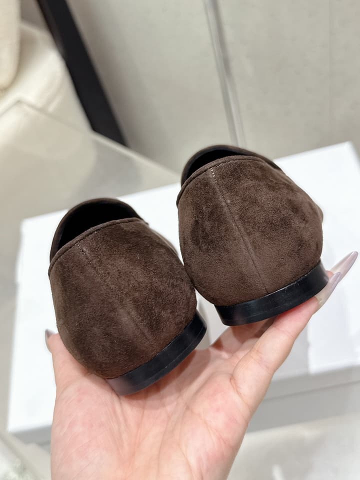 The Row Tassel Loafers in Black
