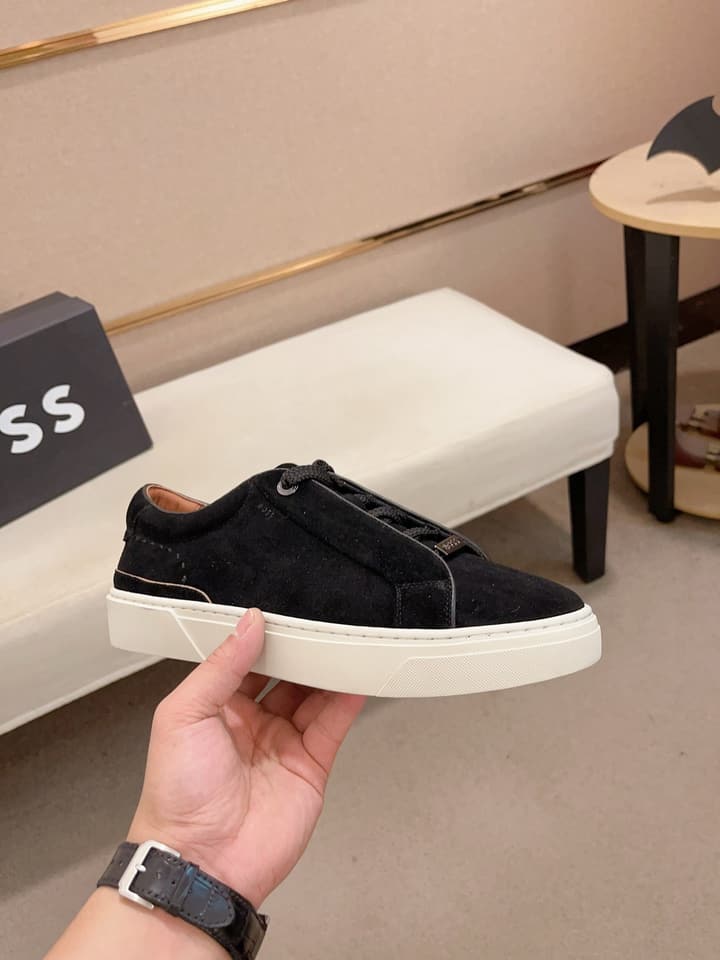 Boss Latest Casual Men's Sneakers in Black Monochromatic