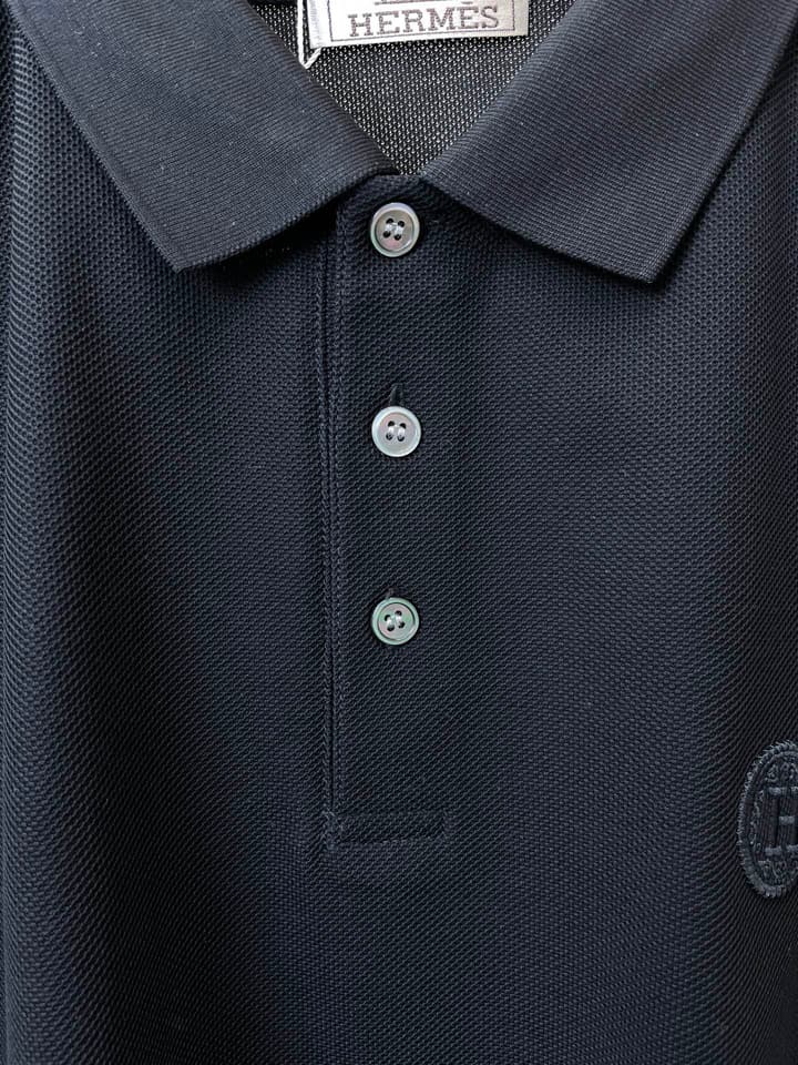 Hermès Men's Casual Short-Sleeve T-Shirt in Khaki